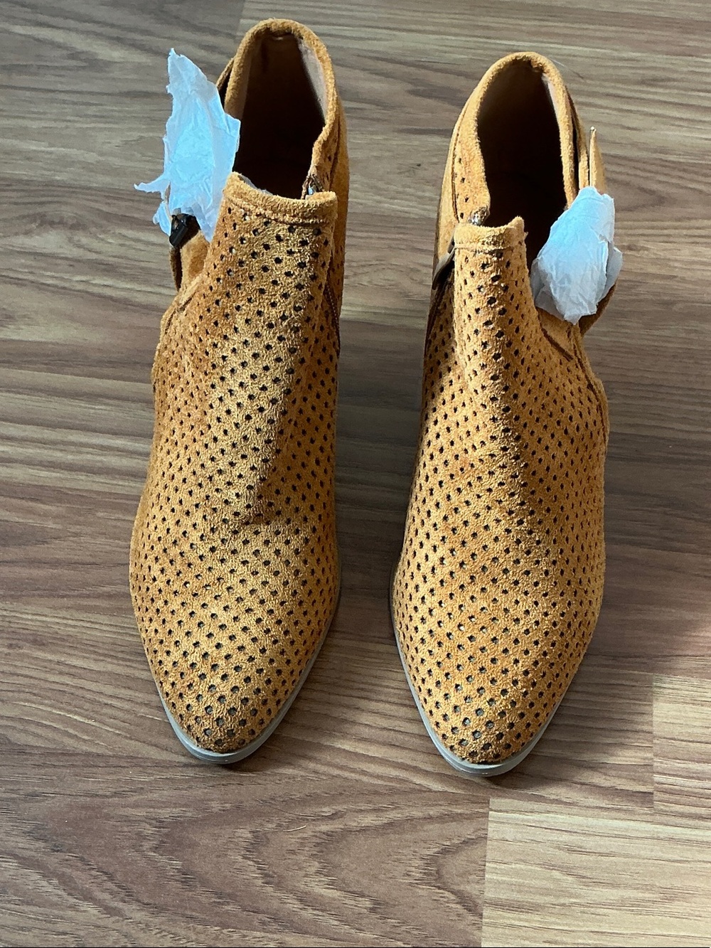 Herstyle Suede Ankle Booties